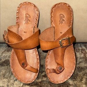 Handmade Leather Tan Kolhapuri Sandals